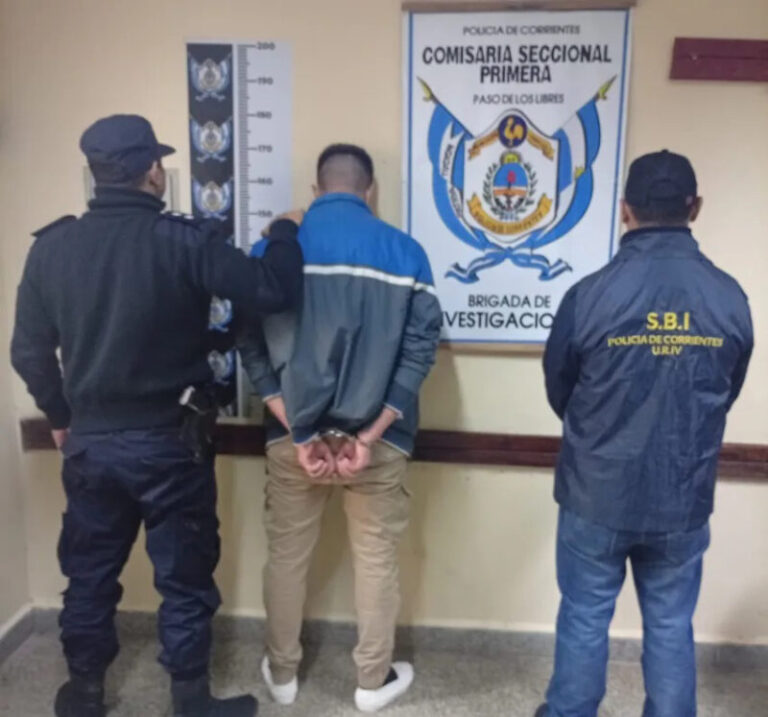 Imagen ilustrativa del operativo policial en la zona rural de La Cruz, Corrientes