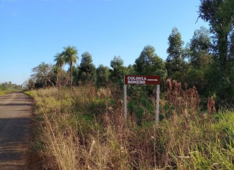 Laguna en Caá Catí donde ocurrió el ahogamiento