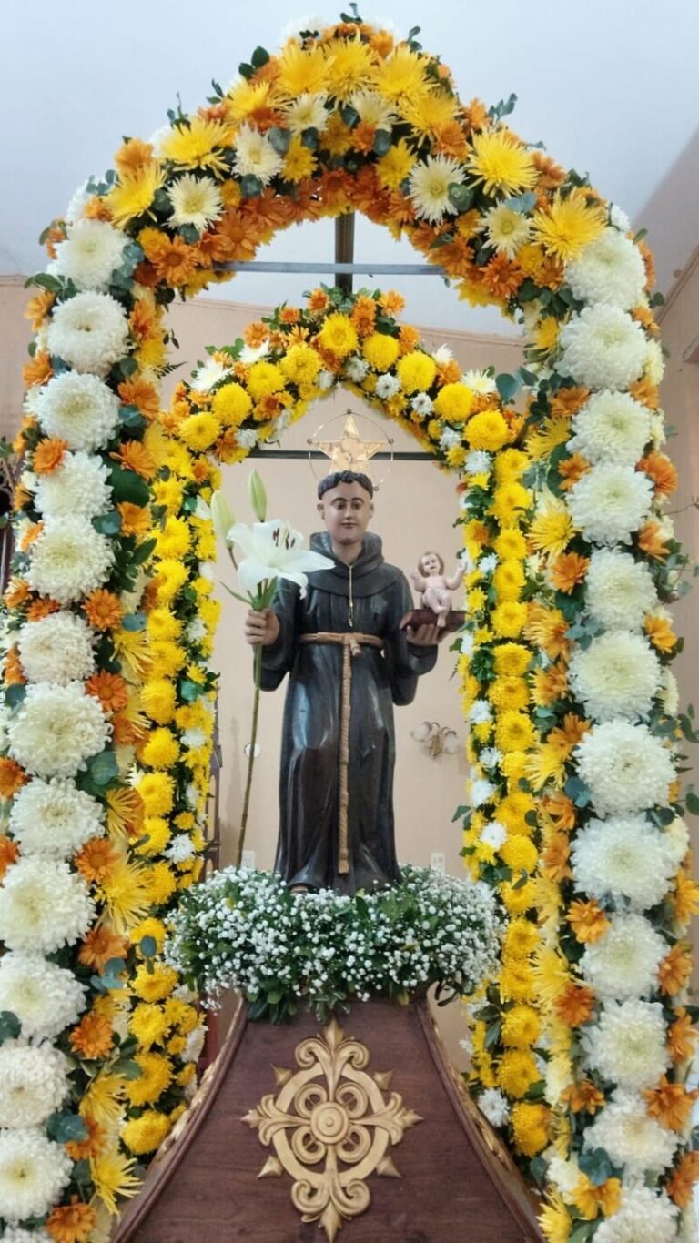 Reliquia de San Antonio de Padua en vitrina