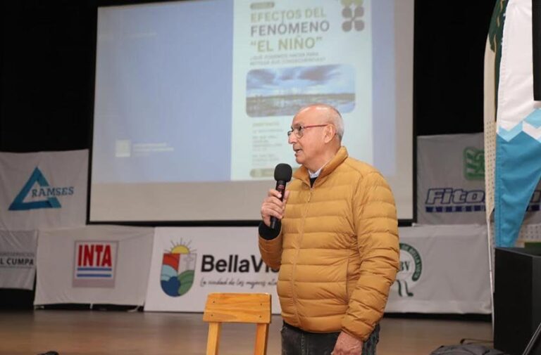 Charla sobre el fenómeno de El Niño en Bella Vista