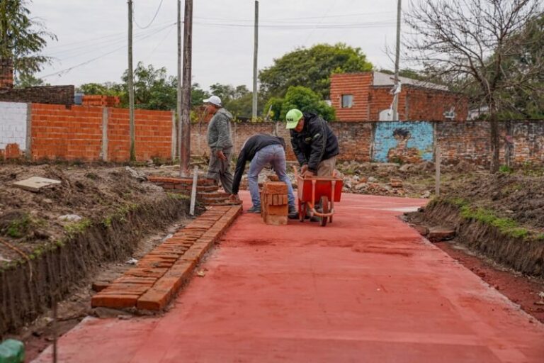 Obras de recuperación de espacios públicos en la ciudad de Corrientes