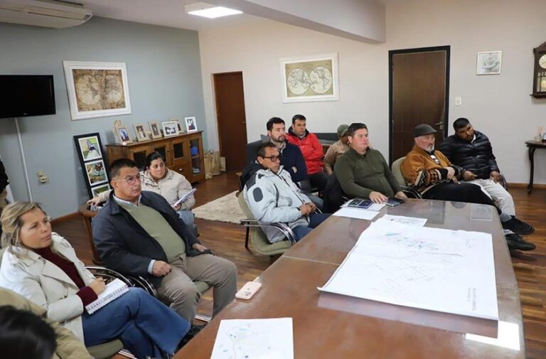 Reunión del Comité de Emergencia en Bella Vista para analizar el efecto Niño