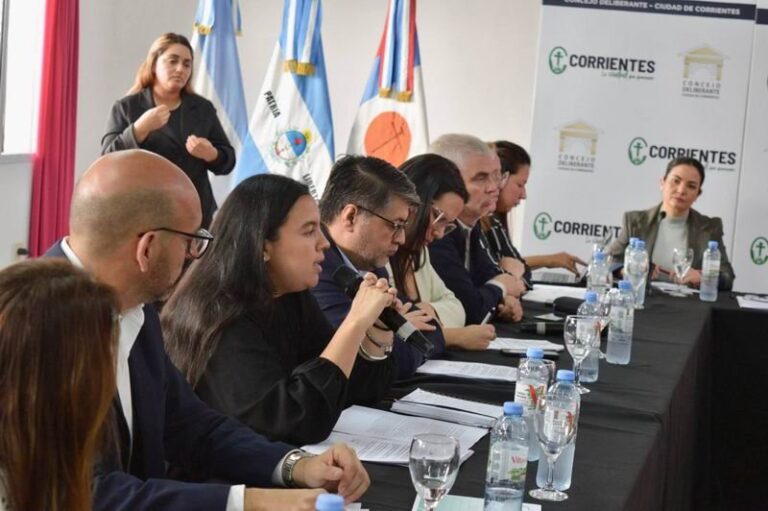 Sesión del Concejo Deliberante capitalino en Corrientes