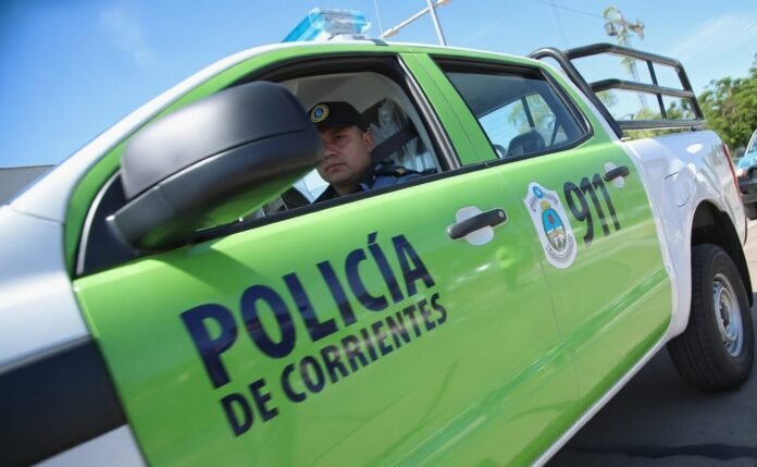 Policía de Corrientes en operativo de búsqueda