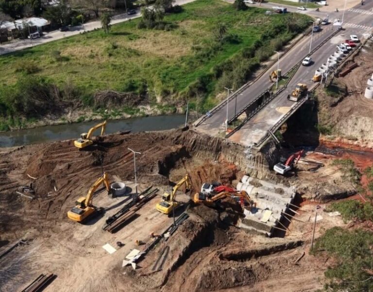 Corte de tránsito en avenida Maipú por obras en el arroyo Pirayuí