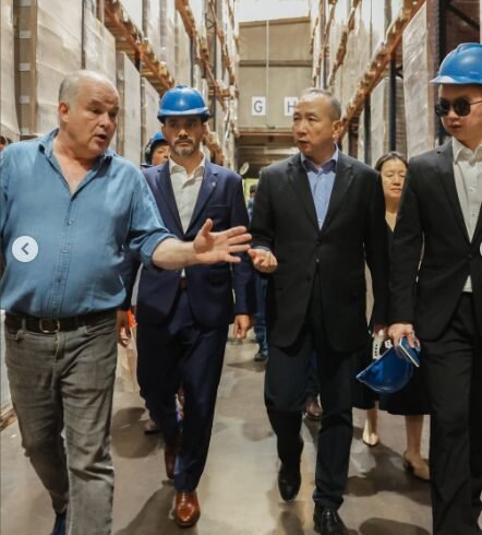 Delegación china en Las Marías, Gobernador Virasoro