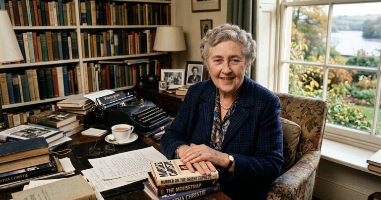 Agatha Christie en su vejez