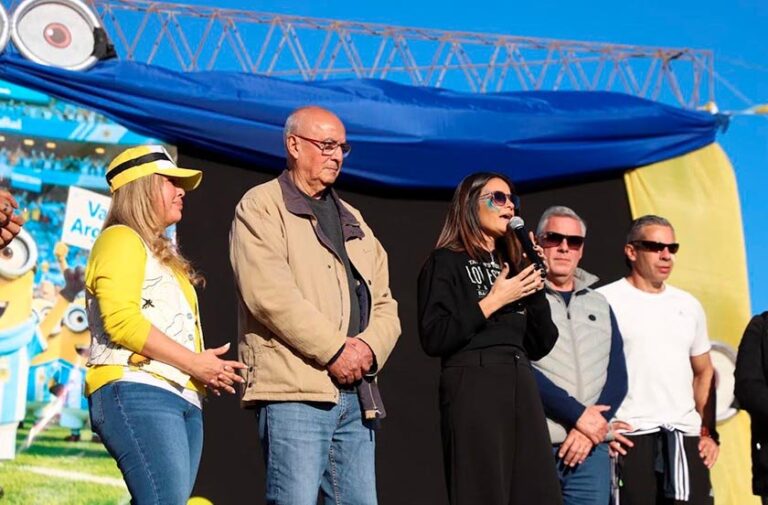 Festejo del Día del Niño en el polideportivo municipal de Bella Vista