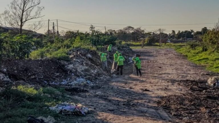 Centro de transferencia de la Municipalidad de Corrientes para residuos de gran porte