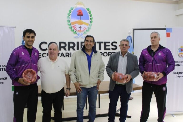 Presentación oficial de la Liga Provincial de Básquet en Corrientes