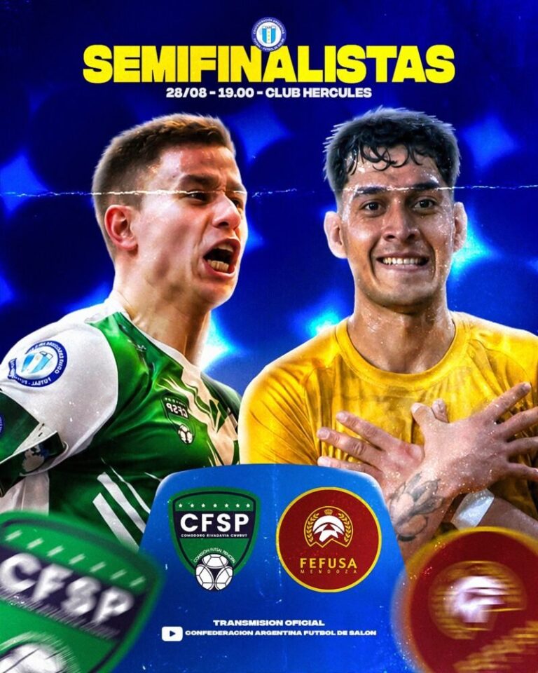Partido de futsal entre Corrientes Capital y Rosario en el Club Hércules