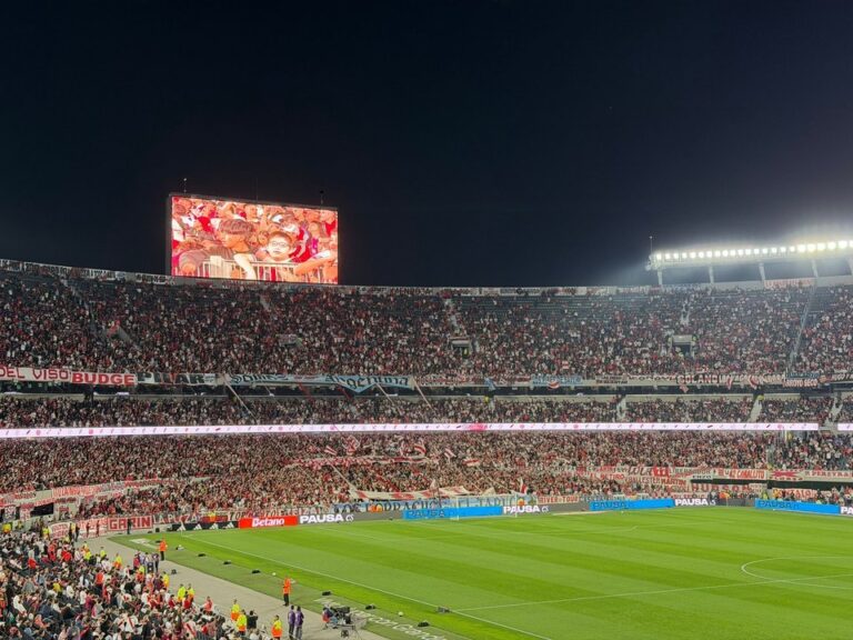 Estadio Monumental de River Plate durante el partido ante Independiente Santa Fe