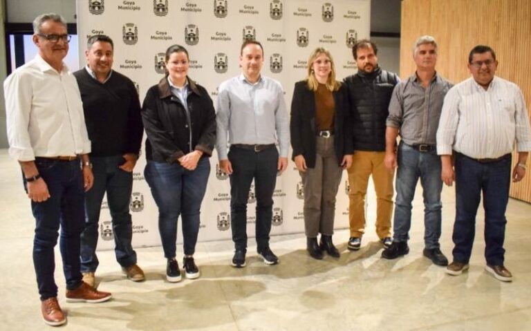 Reunión de intendentes de la microrregión Goya en el SUM Coqui Correa