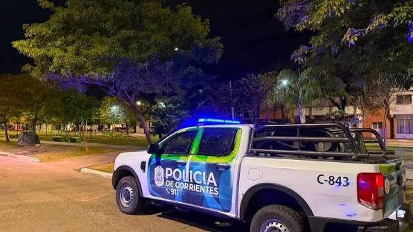 Vivienda en el barrio Celia de Corrientes donde ocurrió el ataque