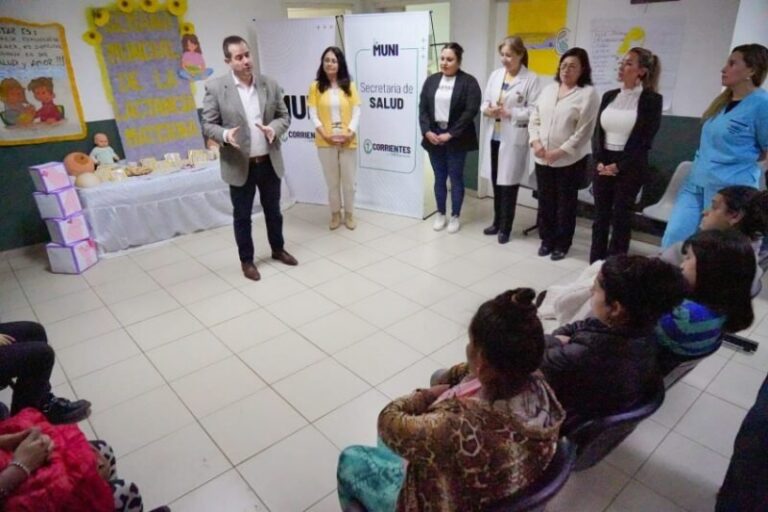 Jornada de lactancia materna en SAPS barrio Independencia