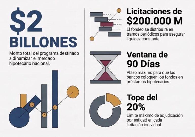Persona revisando documentos de un crédito hipotecario