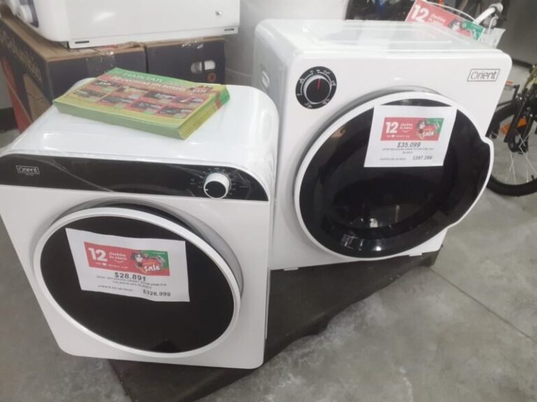 Secarropas y caloventores en un comercio de Corrientes