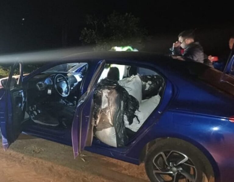 Operativo policial en la Ruta 14 con secuestro de marihuana