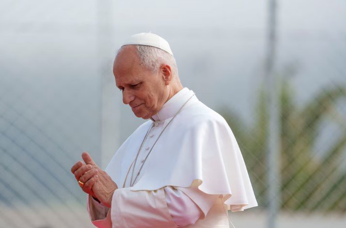 Papa León XIV durante una ceremonia religiosa