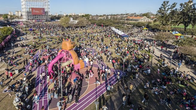 Vista de las sedes de los Juegos Suramericanos Santa Fe 2026 durante la alerta naranja por tormentas