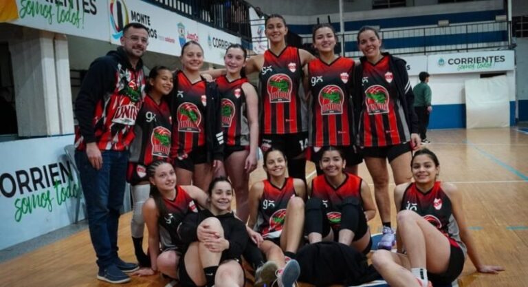 Partido de básquet femenino de la Liga Provincial de Mayores Femenino 2026 en Monte Caseros