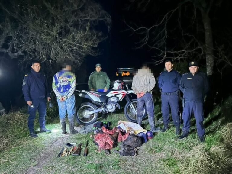 Detenidos por abigeato en Esquina