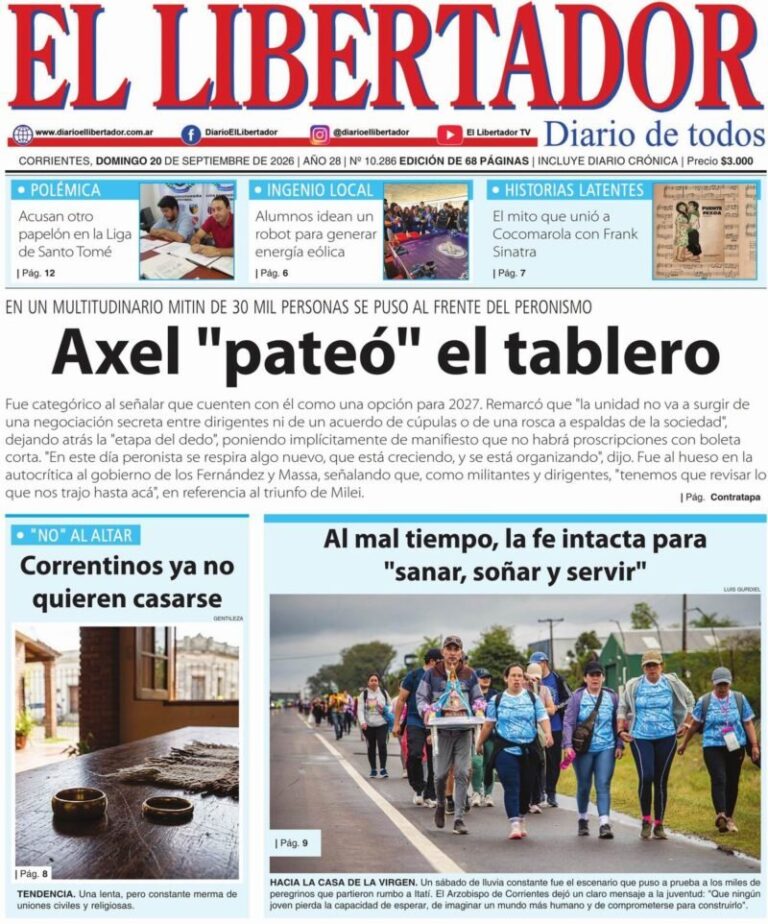 Diario Digital 20 de septiembre de 2026