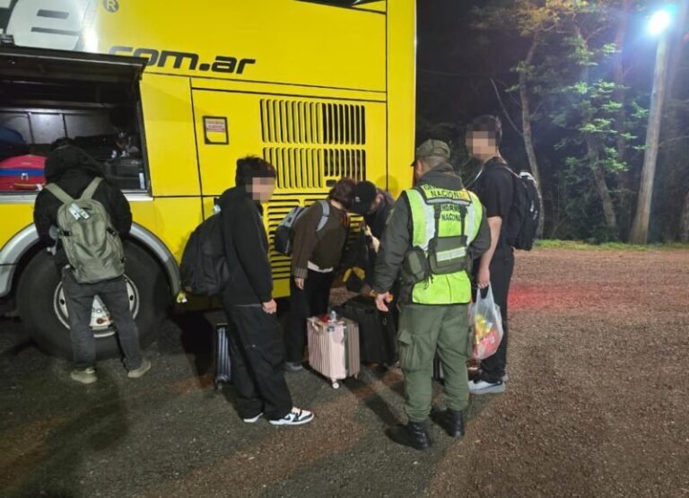Control de Gendarmería Nacional en Corrientes