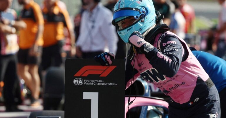 Pierre Gasly y Franco Colapinto durante la clasificación del Gran Premio de Italia en Monza