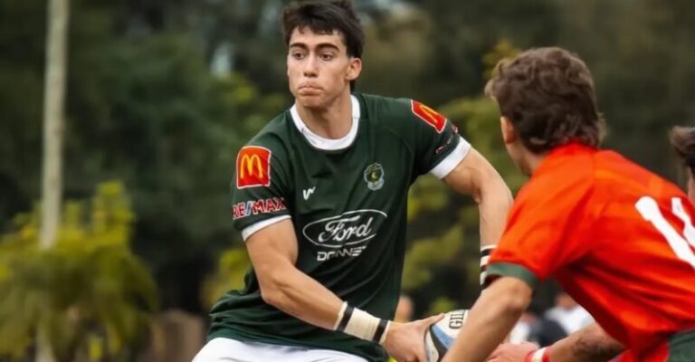 Joaquín Cocomarola, jugador de rugby de Aranduroga Rugby Club, convocado a los Juegos Olímpicos de la Juventud Dakar 2026