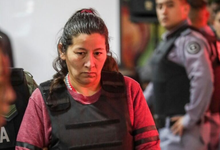 Laudelina Peña declarando en el juicio por la desaparición de Loan Danilo Peña