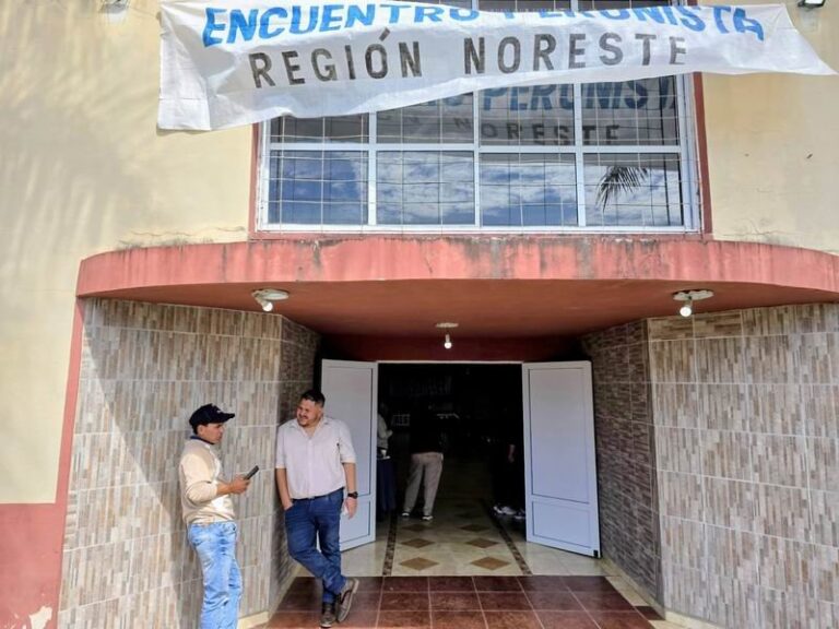 Dirigentes justicialistas del Noreste reunidos en San Antonio de Obligado