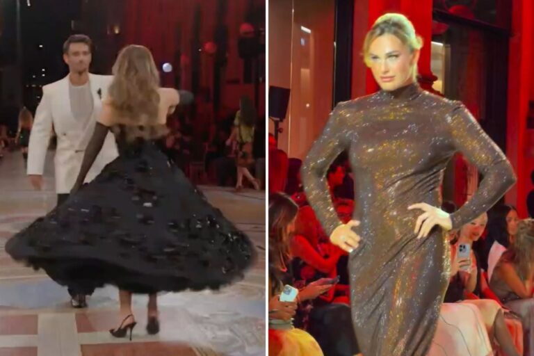 Lorenzo Musetti y Aryna Sabalenka en el desfile Vogue World 2026 en Milán