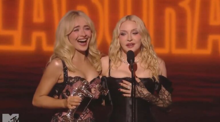Madonna en el escenario de los MTV VMA 2026