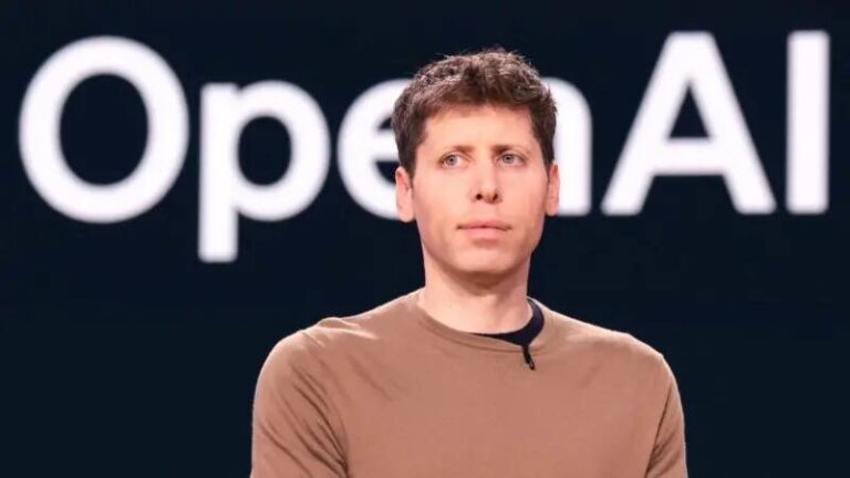 Sam Altman, director ejecutivo de OpenAI, durante una conferencia en San Francisco