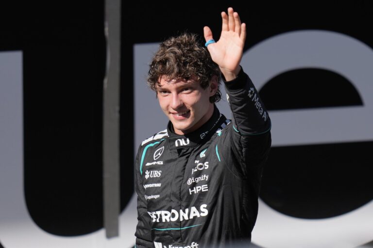 Andrea Kimi Antonelli lidera la tabla de posiciones de la Fórmula 1 2026