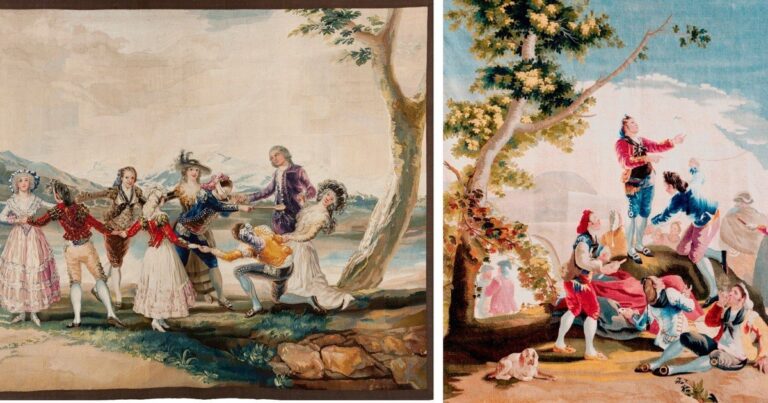 Tapiz 'La gallina ciega' de Francisco de Goya