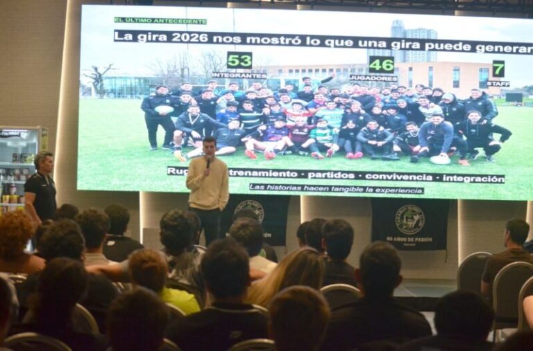 Presentación de la gira internacional del Taraguy Rugby Club en el Hotel Marriott