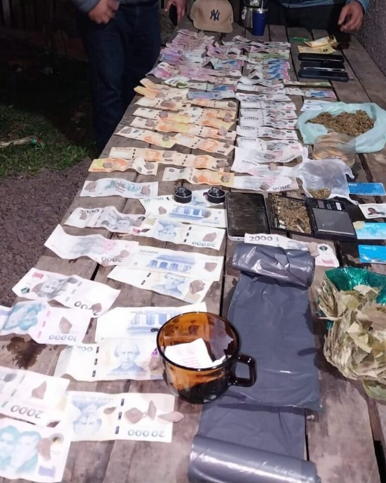 Procedimiento policial en Saladas con detenidos y secuestros