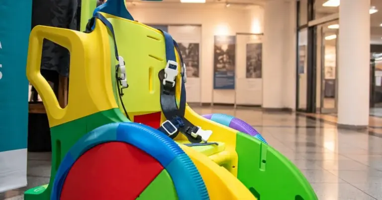 Silla de ruedas infantil fabricada con impresión 3D por alumnos del CFP N° 401 de Claypole