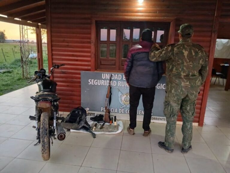 Operativo policial en la Ruta Provincial 6, paraje Pairirí, Concepción, Corrientes
