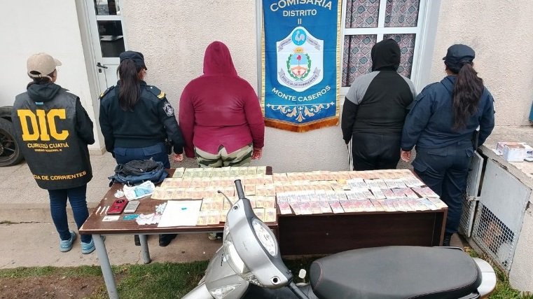 Procedimiento policial en Monte Caseros por narcomenudeo