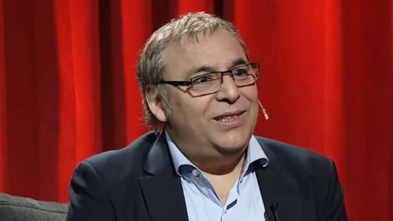 Gabriel Rolón en una entrevista