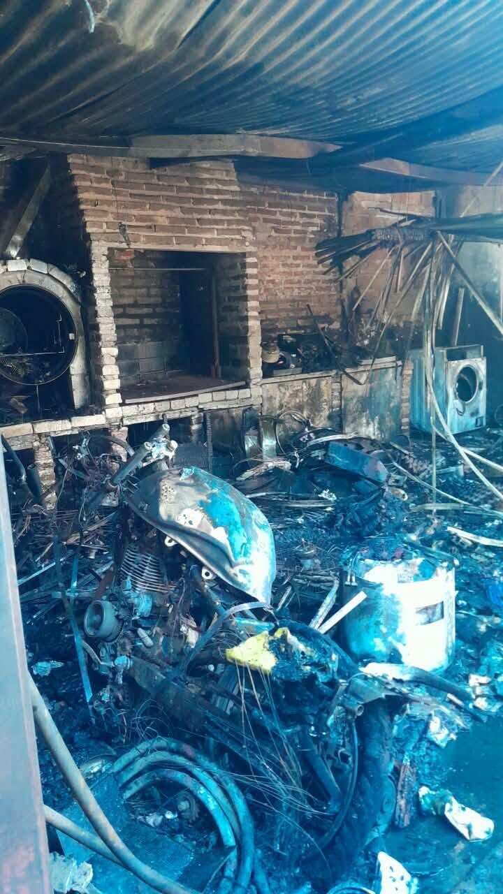 Incendio en un inmueble del barrio 3 de Abril, Corrientes