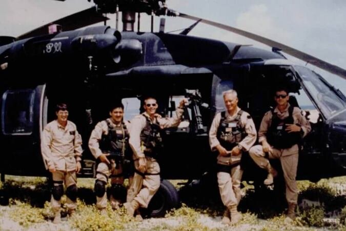 Michael Durant, piloto del ejército estadounidense, en una imagen de archivo