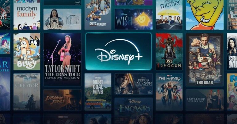 Interfaz de Disney+ con el ranking de contenidos más vistos en Argentina