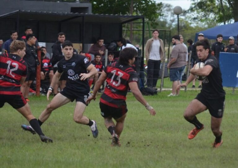 Partido de rugby entre San Patricio y Taraguy en Corrientes