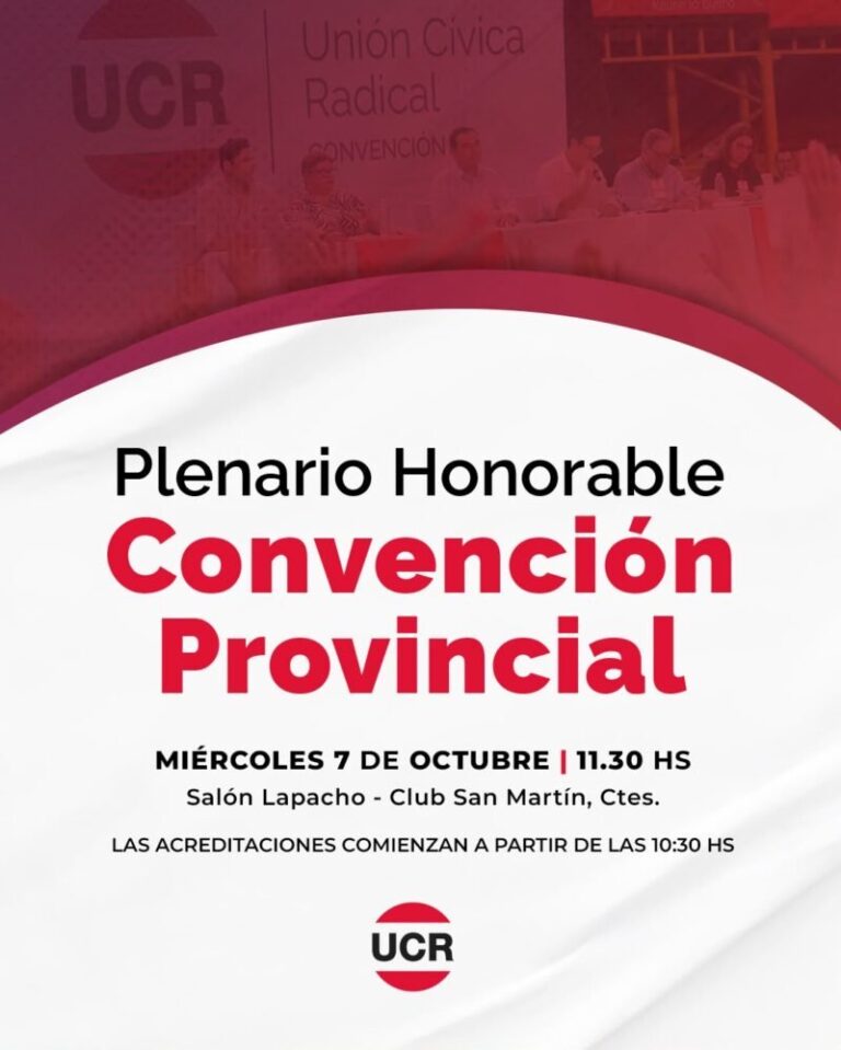 Sede del Club San Martín en Corrientes, donde se realizará la Convención Provincial de la UCR